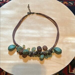 Elegant Multi-Stone Necklace